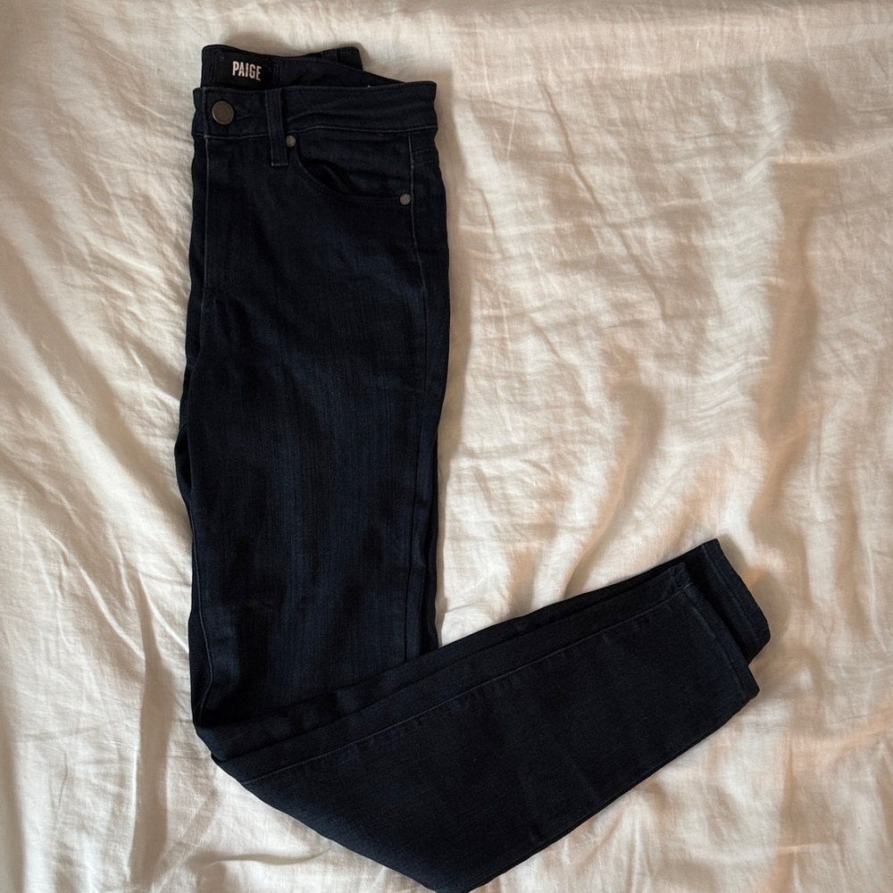 PAIGE Women's Dark Skinny Jeans